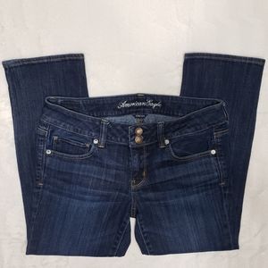 American Eagle Stretch Artist Cropped Sz 8